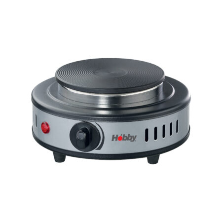 Ηλεκτρική Εστία Καφέ HHP-40373 Hobby 500W Mε Θερμοστάτη Μαύρη