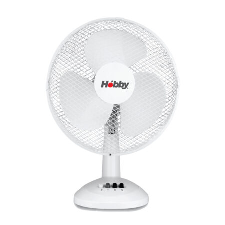 Ανεμιστήρας Επιτραπέζιος HTF-80534 Hobby 30εκ. Λευκός