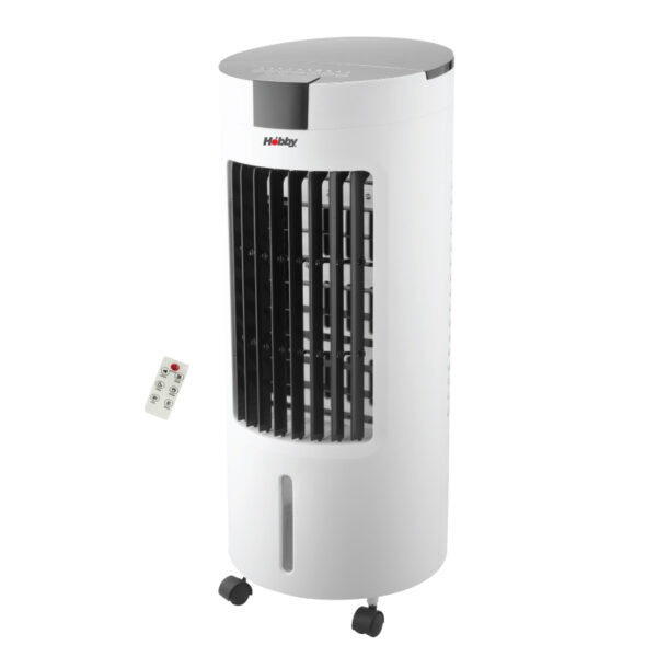 Air Cooler HAC-80582 Hobby 80W Με Τηλεχειριστήριο Λευκό-Μαύρο