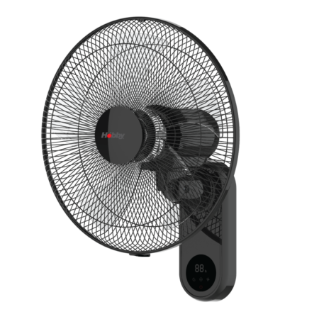 ΑΝΕΜ ΤΟΙΧΟΥ 40CM HWF-80613 HOBBY ΜΑΥΡΟΣ ΜΕ R/C 5ΦΤΕΡΑ